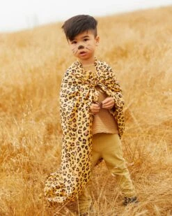 Sarah's Silks Cheetah Playsilk -Children Toy Store CheetahLifesyle3