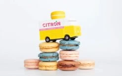 Candylab Yellow Macaron Van -Children Toy Store Citron Pile