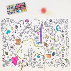 Sarah's Silks Seek & Find Coloring Playsilk