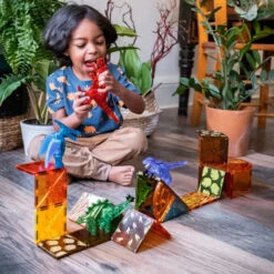 MAGNA-TILES - Dino World - 40 Piece Set -Children Toy Store Copy of Dino World XL Product Listing 4