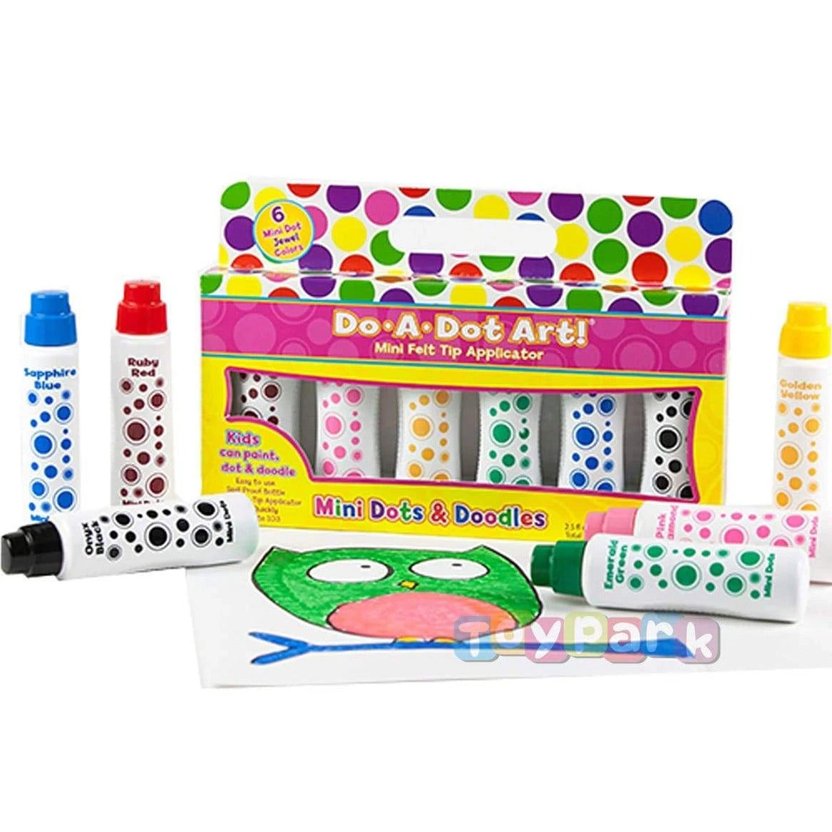 Do A Dot Art! Mini Dot Jewel Tone Markers 6 Pack 4 Do A Dot Art! Mini Dot Jewel Tone Markers 6 Pack - Image 2