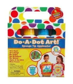 Do A Dot Art! Rainbow Markers 4 Pack -Children Toy Store DOADOTDOADOTARTRAINBOWMARKERS4PACK 4
