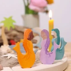 Grimm's Mermaid Candle Holder Decoration 17 Grimm's Mermaid Candle Holder Decoration -Children Toy Store DecorativeFigureMermaid 8