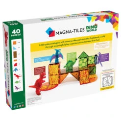 MAGNA-TILES - Dino World - 40 Piece Set -Children Toy Store Dino World 1