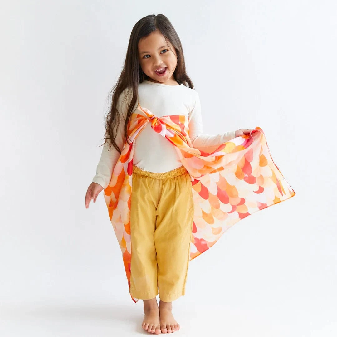 Sarah's Silks Playsilk Red Dinosaur 6 Sarah's Silks Playsilk Red Dinosaur - Image 4