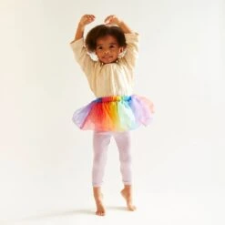 Sarah's Silks Rainbow Silk Tulle Tutu -Children Toy Store EasterLifestylesonwhite202435