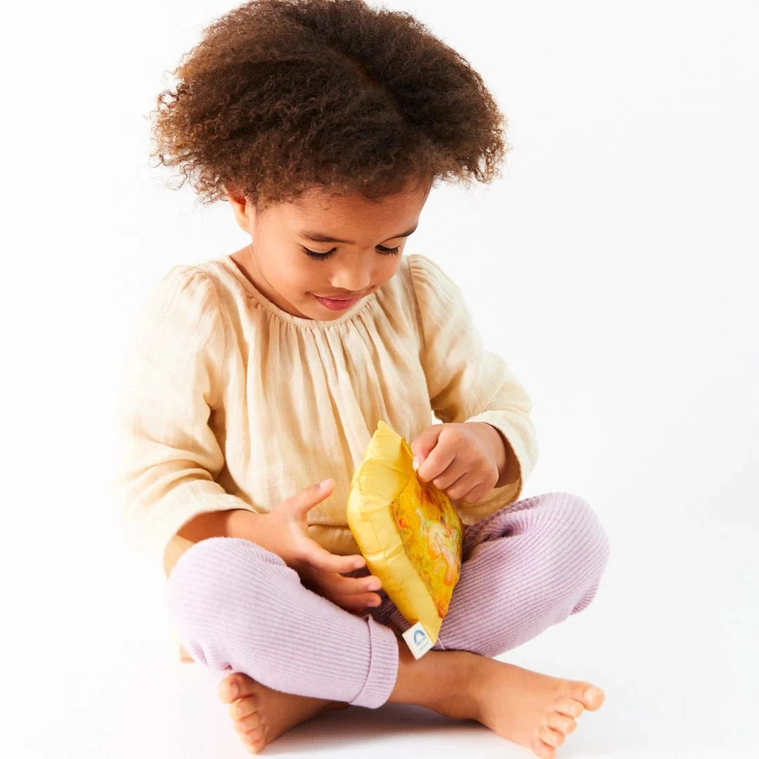 Sarah's Silks Tooth Fairy Pillow Yellow 5 Sarah's Silks Tooth Fairy Pillow Yellow - Image 3