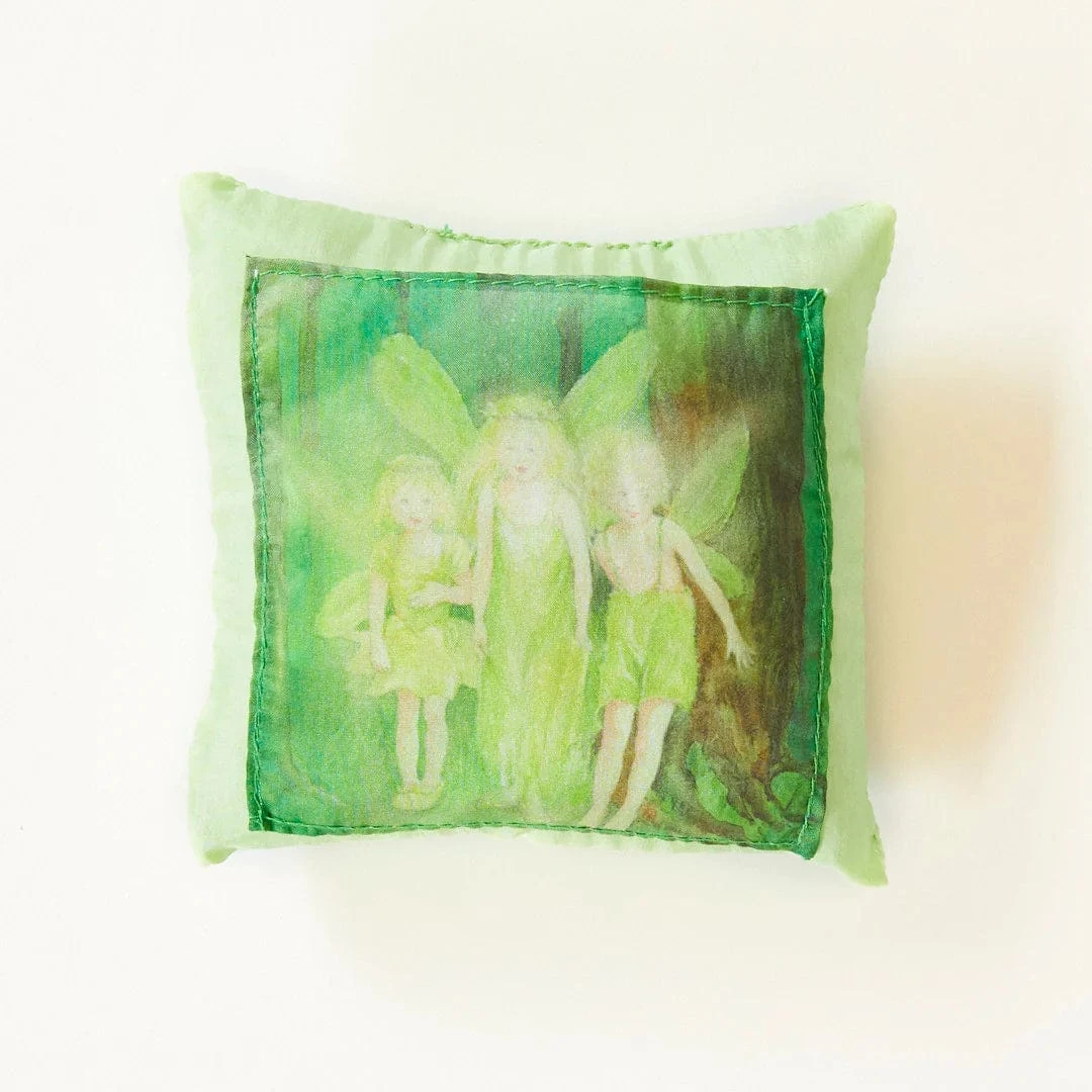 Sarah's Silks Tooth Fairy Pillow Green 3 Sarah's Silks Tooth Fairy Pillow Green