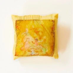 Sarah's Silks Tooth Fairy Pillow Yellow