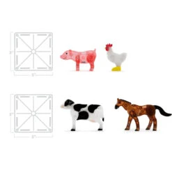 MAGNA-TILES - Farm Animals - 25 Piece Set -Children Toy Store Farm Product Listing 2