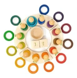 Grapat 12 Coloured Rings For Perpetual Calendar 8 Grapat 12 Coloured Rings For Perpetual Calendar -Children Toy Store Grapat 12 Rings for Calendar 03