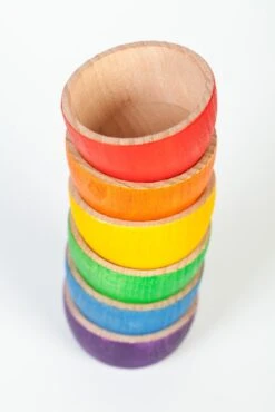 Grapat Coloured Bowls & Acorns 17 Grapat Coloured Bowls & Acorns -Children Toy Store Grapat Bowls Acorns 07