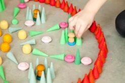 Grapat Mandala Green Cones 36 Pieces 9 Grapat Mandala Green Cones 36 Pieces -Children Toy Store Grapat Mandala Little Green Cones 36 Pieces 03