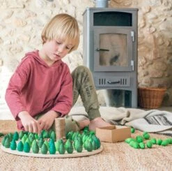 Grapat Mandala Green Trees 36 Pieces -Children Toy Store Grapat Mandala Trees 36 Pieces 05