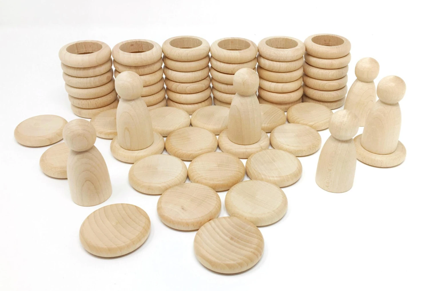 Grapat Nins Rings & Coins Natural 3 Grapat Nins Rings & Coins Natural