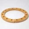 Grimm’s Birthday Ring 16 Holes - Natural -Children Toy Store Grimm sBirthdayRing16Holes Natural 1