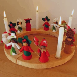 Grimm’s Birthday Ring 16 Holes - Natural -Children Toy Store Grimm sBirthdayRing16Holes Natural 5