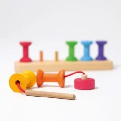 Grimm’s Bobbins Small Threading Game -Children Toy Store Grimm sBobbinsSmallThreadingGame 3