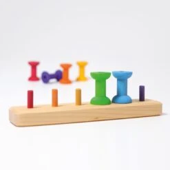 Grimm’s Bobbins Small Threading Game -Children Toy Store Grimm sBobbinsSmallThreadingGame 5