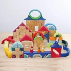 Grimm's Building Set Arcs In Squares -Children Toy Store Grimm sBuildingSetArcsinSquares 2022NewItem 13