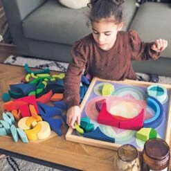 Grimm's Building Set Arcs In Squares -Children Toy Store Grimm sBuildingSetArcsinSquares 2022NewItem 14