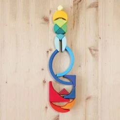 Grimm's Building Set Arcs In Squares -Children Toy Store Grimm sBuildingSetArcsinSquares 2022NewItem 17