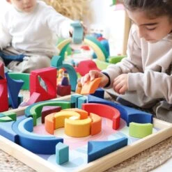 Grimm's Building Set Arcs In Squares -Children Toy Store Grimm sBuildingSetArcsinSquares 2022NewItem 4