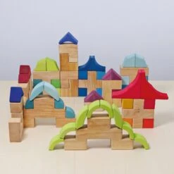 Grimm's Building Set Arcs In Squares -Children Toy Store Grimm sBuildingSetArcsinSquares 2022NewItem 5