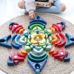 Grimm's Building Set Arcs In Squares -Children Toy Store Grimm sBuildingSetArcsinSquares 2022NewItem 7