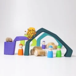 Grimm’s Building Set Four Elements Large -Children Toy Store Grimm sFourElementsBuildingSet 7