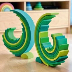 Grimm's Large Rainbow Forest Green 29 Grimm's Large Rainbow Forest Green -Children Toy Store Grimm sLargeRainbowforestgreen 2022NewItem 12