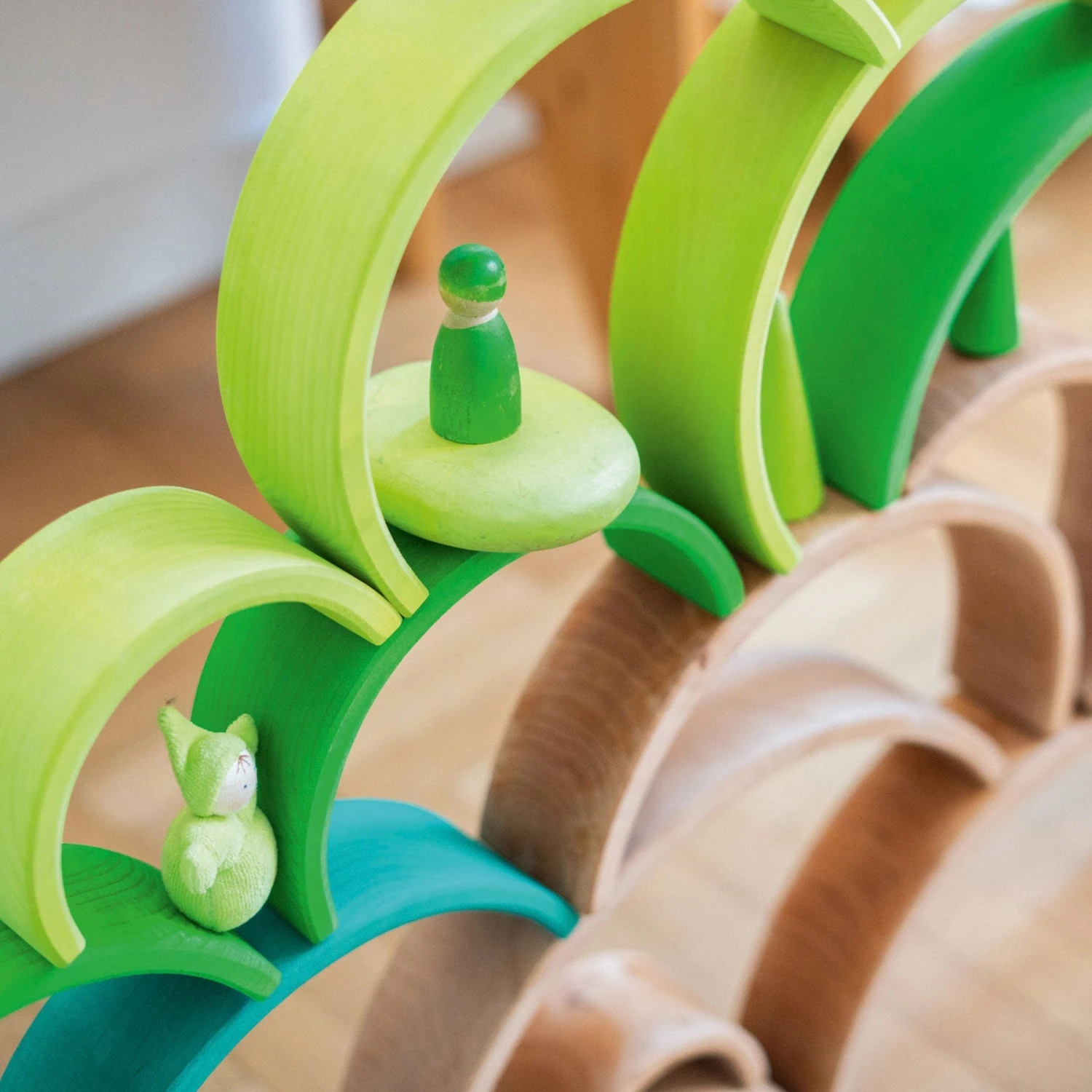 Grimm's Large Rainbow Forest Green 9 Grimm's Large Rainbow Forest Green - Image 7