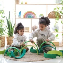 Grimm's Large Rainbow Forest Green 25 Grimm's Large Rainbow Forest Green -Children Toy Store Grimm sLargeRainbowforestgreen 2022NewItem 8