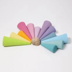 Grimm’s Pastel Rainbow Forest 12 Pieces -Children Toy Store Grimm sPastelRainbowForest12Pieces 3