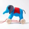 Grimm’s Pullalong Elephant Otto -Children Toy Store Grimm sPullalongElephantOtto 1