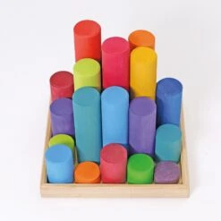 Grimm’s Rollers Large Building Set Rainbow -Children Toy Store Grimm sRollersLargeBuildingSetRainbow 4