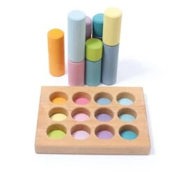 Grimm’s Rollers Small Sorting Game Pastel -Children Toy Store Grimm sRollersSmallSortingGamePastel 5