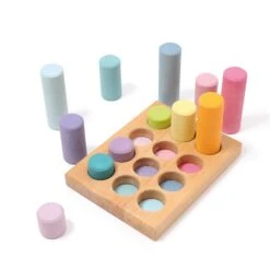Grimm’s Rollers Small Sorting Game Pastel -Children Toy Store Grimm sRollersSmallSortingGamePastel 6