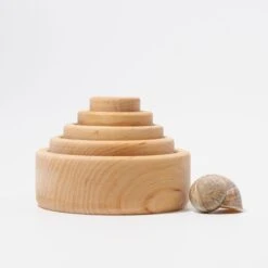 Grimm’s Stacking Bowls Natural