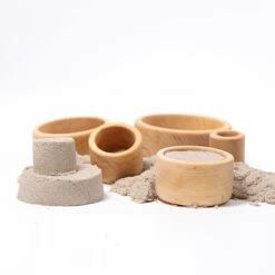 Grimm’s Stacking Bowls Natural -Children Toy Store Grimm sStackingBowlsNatural 9