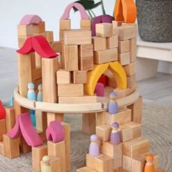 Grimm’s Stepped Pyramid Large Natural 25 Grimm’s Stepped Pyramid Large Natural -Children Toy Store Grimm sSteppedPyramidLargeNatural 10