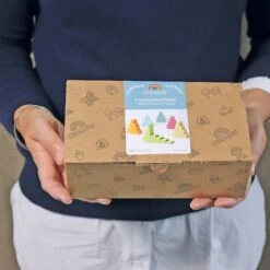 Grimm’s Stepped Roofs Pastel -Children Toy Store Grimm sSteppedRoofsPastel 4