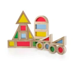 Guidecraft Jr. Rainbow Blocks 20 Piece Set 10 Guidecraft Jr. Rainbow Blocks 20 Piece Set -Children Toy Store GuidecraftJr.RainbowBlocks20PieceSet 4