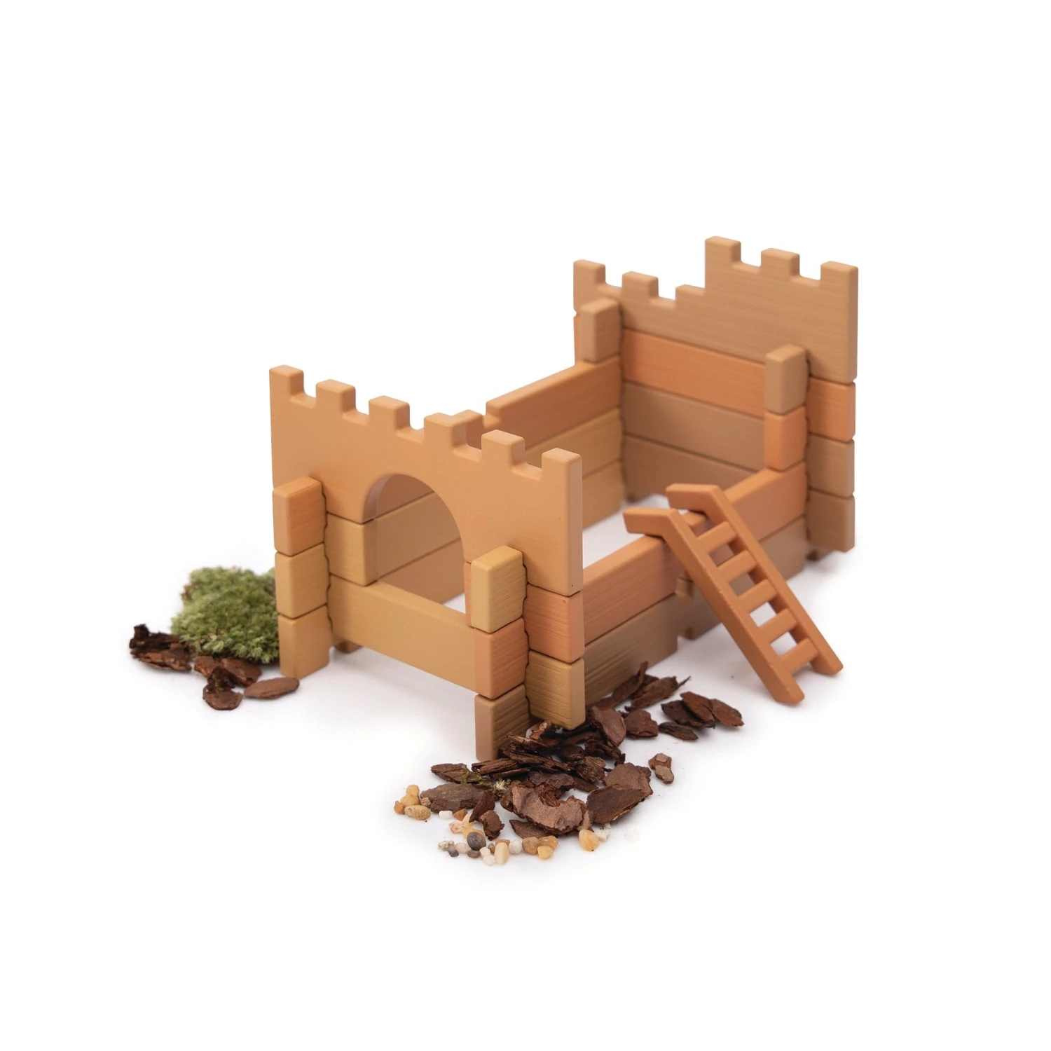 Guidecraft Tabletop Notch Blocks - Western 129 Pc. Set 5 Guidecraft Tabletop Notch Blocks - Western 129 Pc. Set - Image 3