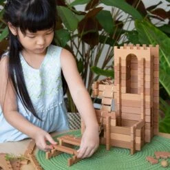 Guidecraft Tabletop Notch Blocks - Western 129 Pc. Set 27 Guidecraft Tabletop Notch Blocks - Western 129 Pc. Set -Children Toy Store GuidecraftTabletopNotchBlocks Western129pc.Set 7