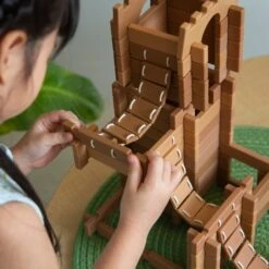 Guidecraft Tabletop Notch Blocks - Western 129 Pc. Set 26 Guidecraft Tabletop Notch Blocks - Western 129 Pc. Set -Children Toy Store GuidecraftTabletopNotchBlocks Western129pc.Set 8