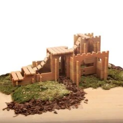 Guidecraft Tabletop Notch Blocks - Western 129 Pc. Set 20 Guidecraft Tabletop Notch Blocks - Western 129 Pc. Set -Children Toy Store GuidecraftTabletopNotchBlocks Western129pc.Set 5