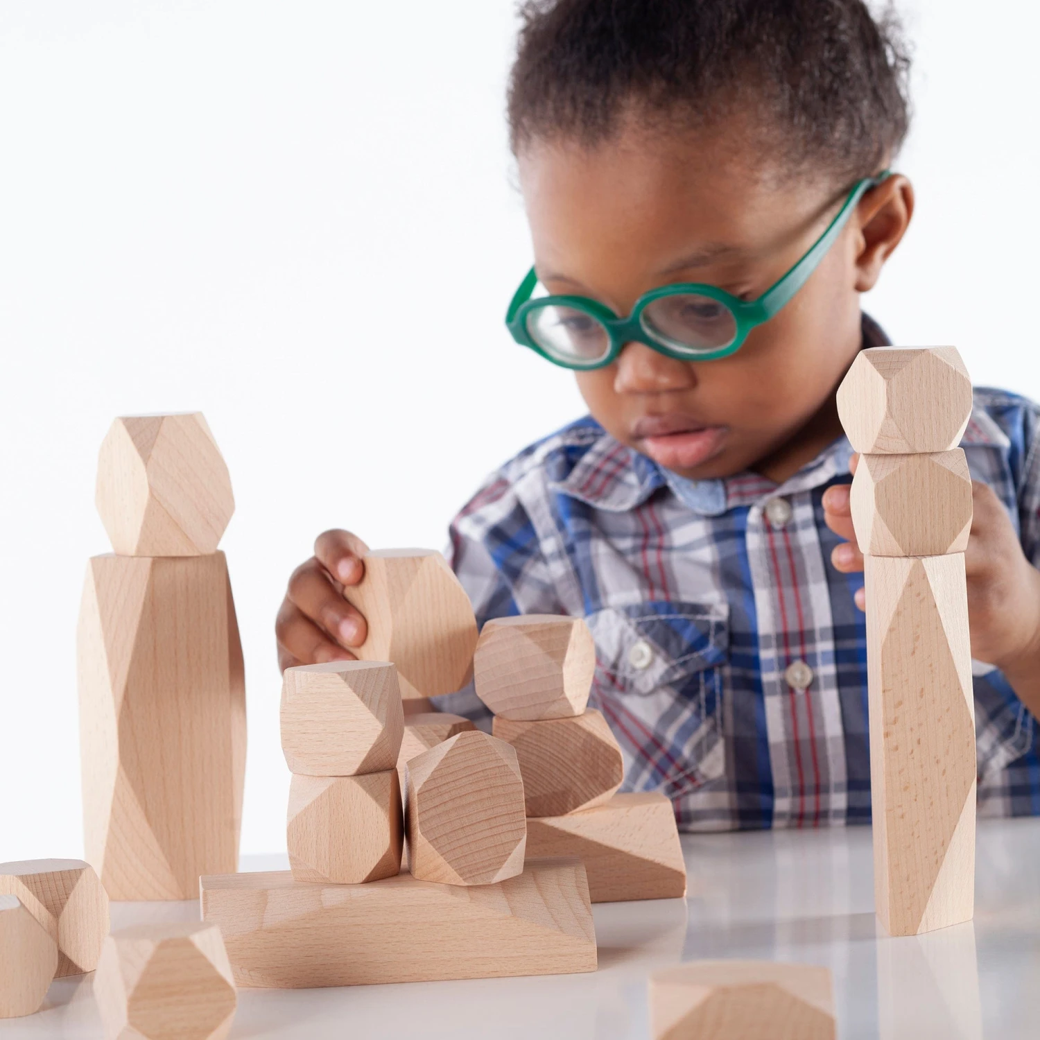 Guidecraft Wood Stackers Standing Stones 5 Guidecraft Wood Stackers Standing Stones - Image 3