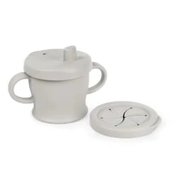 HAAKAA Silicone Sip-N-Snack Cup (250ml) -Children Toy Store HAAKAASiliconeSip N SnackCup 250ml 13