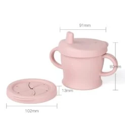 HAAKAA Silicone Sip-N-Snack Cup (250ml) -Children Toy Store HAAKAASiliconeSip N SnackCup 250ml 9